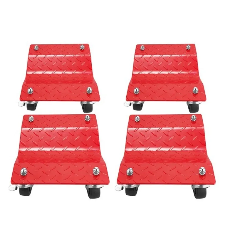 

Mobile Seat Wheeled Property Trailer Car Mover Universal Wheel Motorcycle Moving Tool