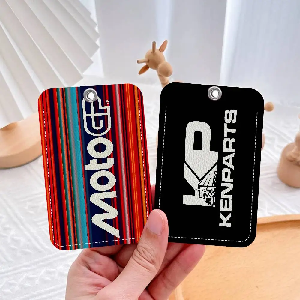 

Moto GP Motorcycle Racing Cute Cartoon Inteated Elevator Card Acc Control Card Keychain Protective Cover Gift Keychain