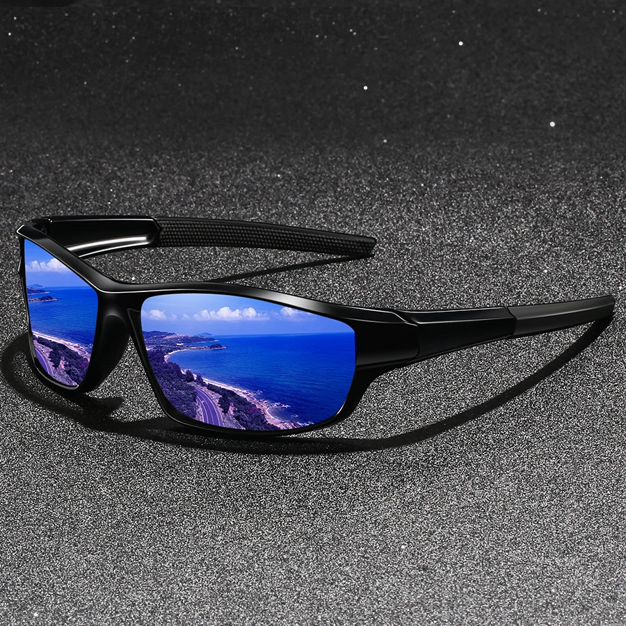 Moda Vintage Clear Driving Fishing Cycling Sportowe okulary przeciwsłoneczne Mężczyźni Kobiety Bieganie Alpinizm Sportowe okulary przeciwsłoneczne UV400