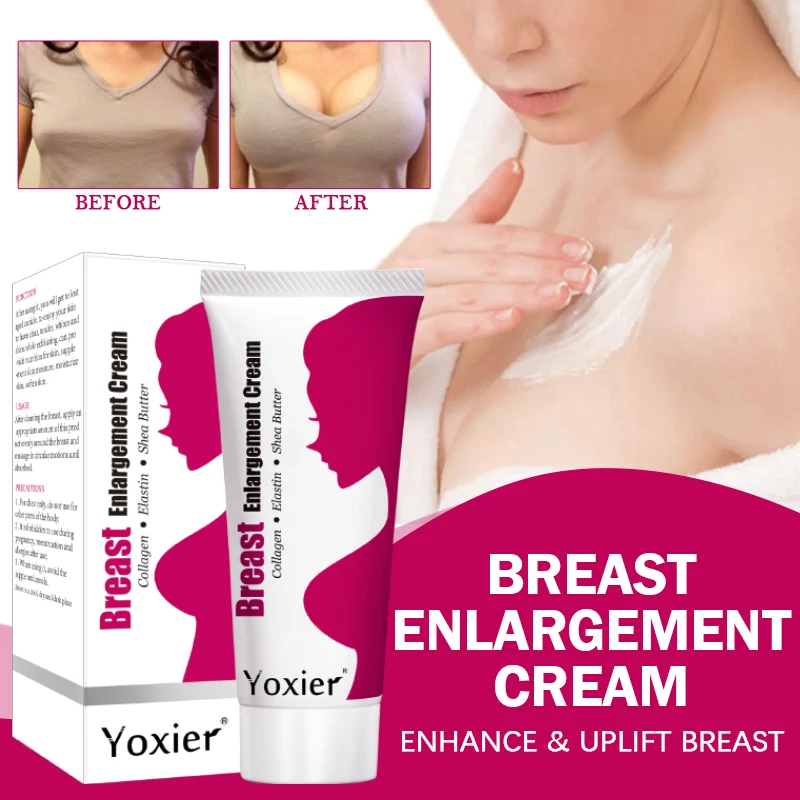 Breast Enhancement Cream Chest Massage Cream Firming Lifting Anti Aging Shaping Expanding Curve Promoting Breast Growth 40g