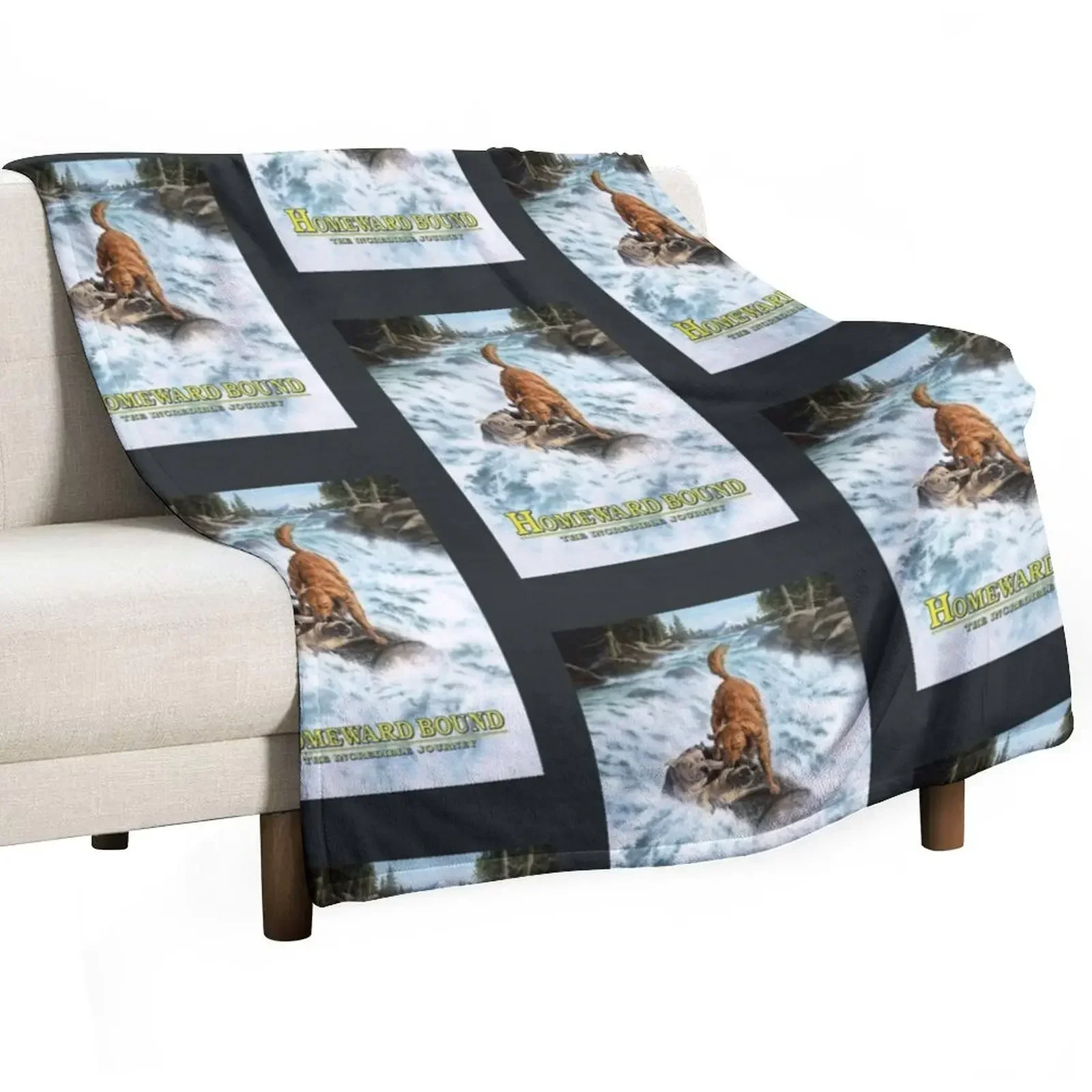 

Homeward Bound The Incredible Journey Throw Blanket christmas gifts Sofa Quilt bed plaid Picnic Blankets