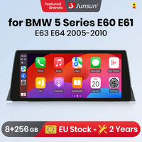 Junsun Wireless CarPlay Andorid Auto Car Radio Multimedia For BMW 5 Series E60 E61 E62 E63 E64 2004-2010 4G WiFi Audio Head Unit