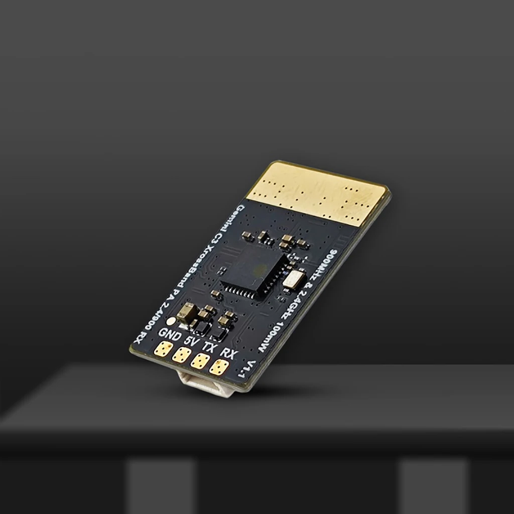 SoloGood 915M/2.4G DUAL RX ELRS Diversity 100mW Receiver ESP32C3 LR1121 for FPV RC Long Range Drone Quadcopter