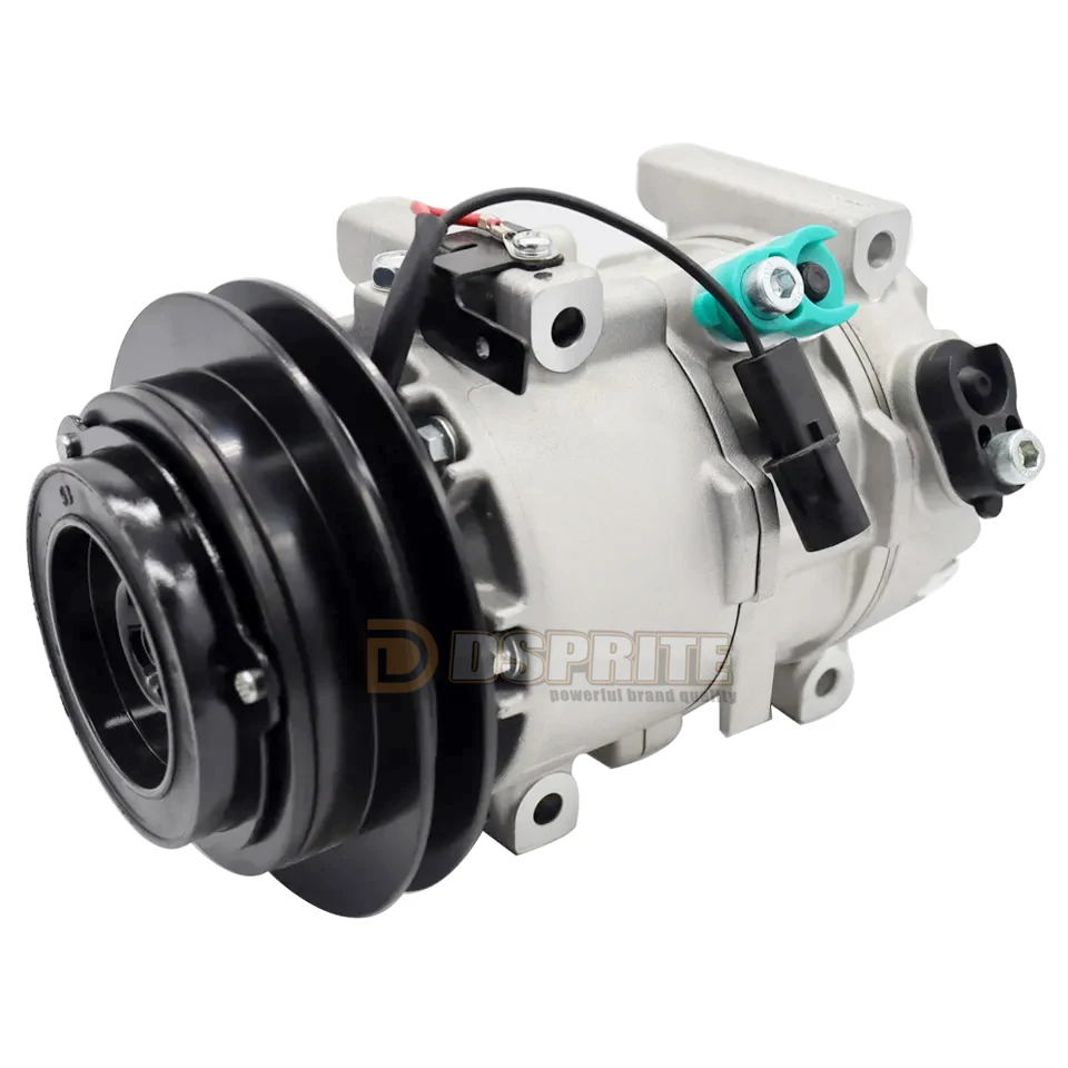 TE16-0023A FOR KIOTI TRACTOR AC A/C Compressor DV9 1GRV 12Volt PN