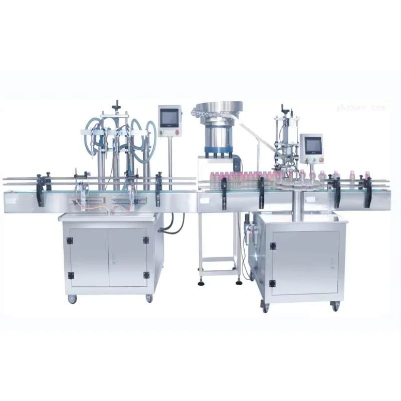 Automatic Liquid Filling & Capping Machine | Small Desktop/Tabletop Size
