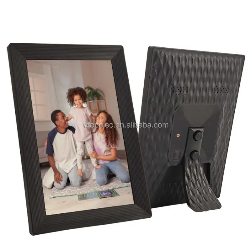 

Лидер продаж 2025 года FrameO 10,1-дюймовая цифровая фоторамка WIFI Cloud Производитель влажной воды 1280*800 IPS Сенсорный экран 1 + 16G/32G/64G Опция