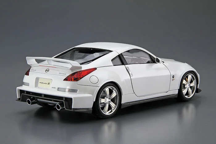 AOSHIMA Conjunto Estático Modelo Kit, Fairlady Z Versão, JDM Edição Limitada, 1:24, Z33, Nismo 05848, Brinquedos Presente