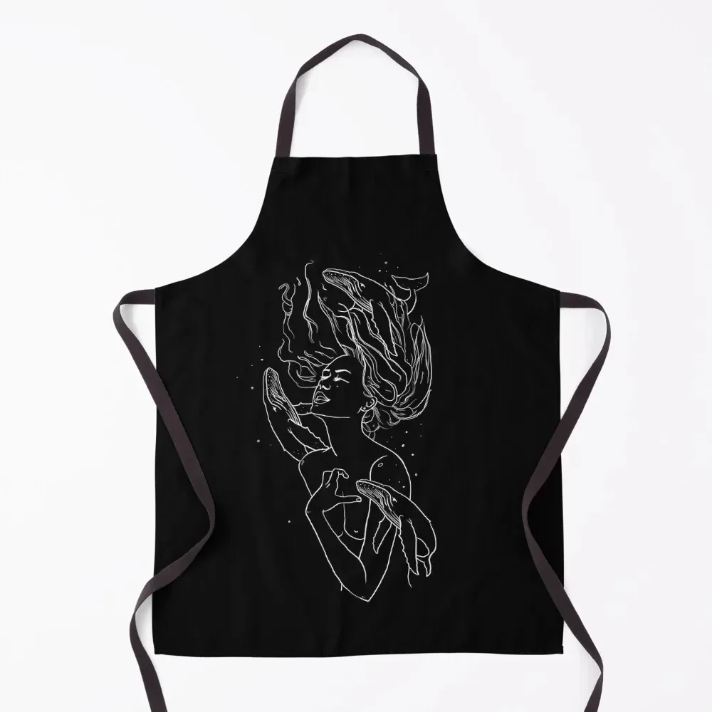 

whale dream Apron Customizable professional hairdressing Apron