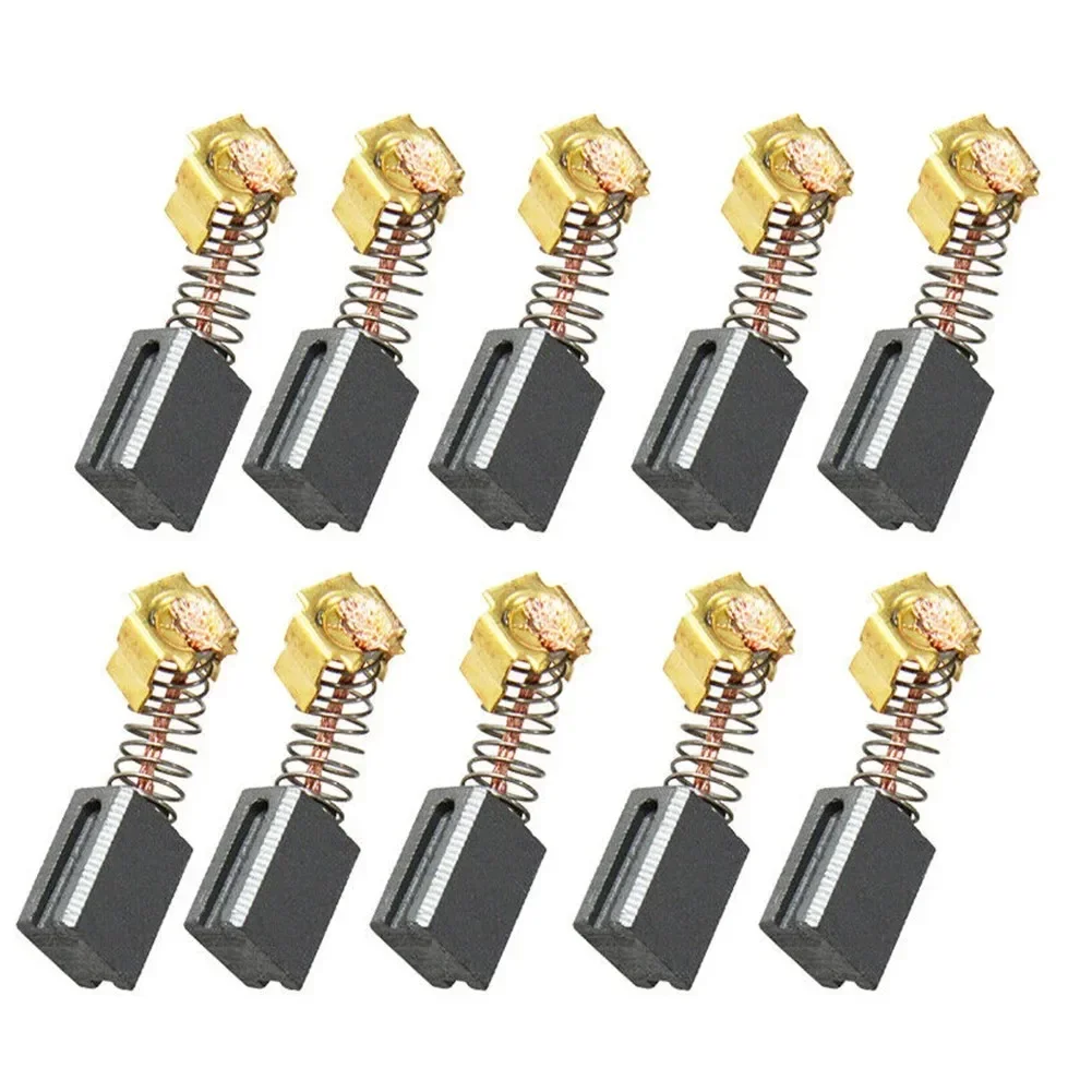 10pcs Carbon Brushes For CB406 CB407 CB418 CB419 191962-4 HR2432 HR2450 HR2450T Electric Motors Carbon Brushes Tools 6x9x12mm