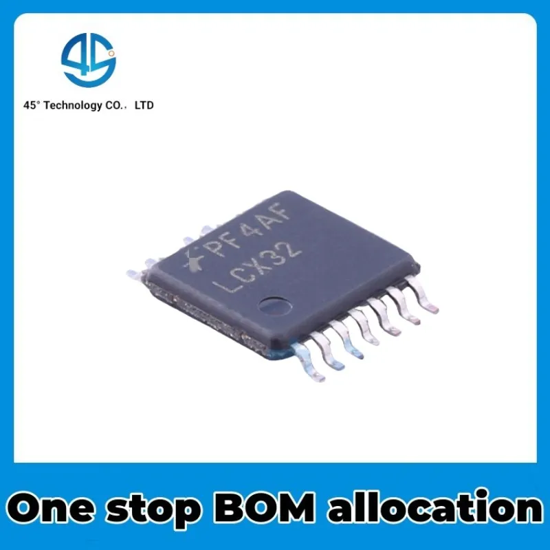 20PCS 74LCX32MTCX logic gate four way 2 input or gate packaging TSSOP14 imported original genuine product NEW IC Chipset