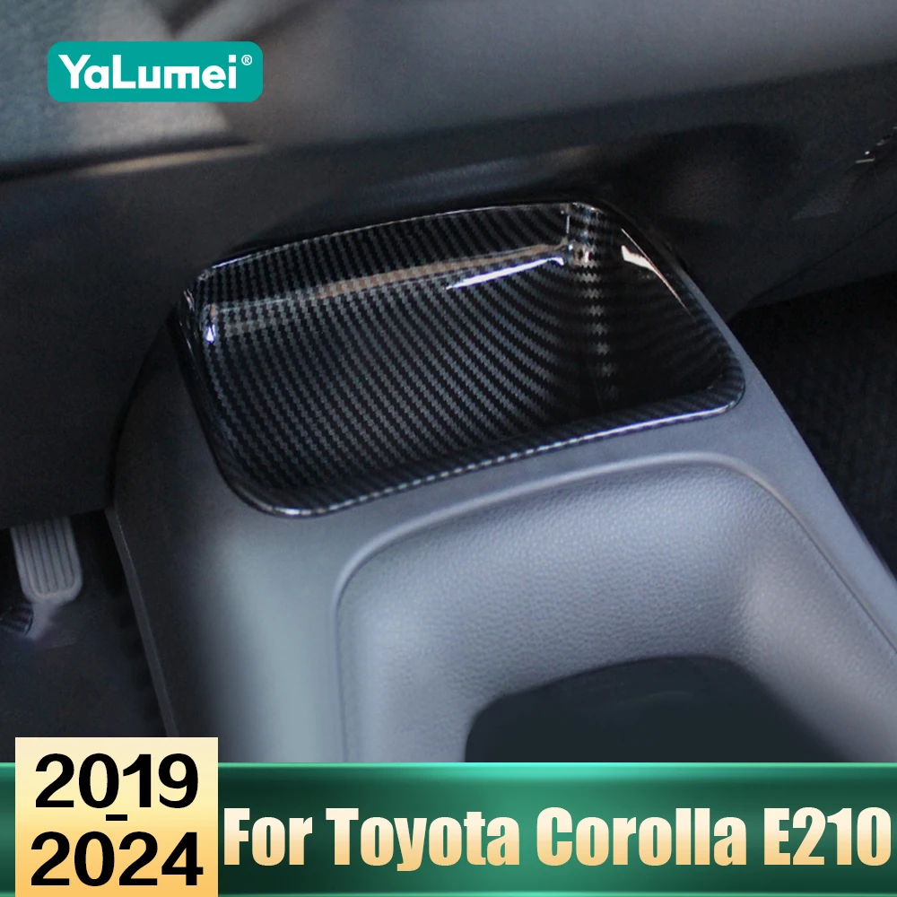 Para Toyota Corolla E210 2019 2020 2021 2022 2023 2024 ABS híbrido Control Central de coche copiloto caja de almacenamiento cesta Accesorios