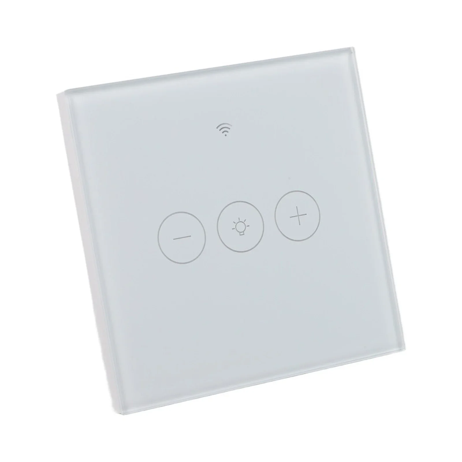 Wireless Touch Switch WiFi Smart Dimmer Switch Flame-Retardant Material Touchscreen Startup Energy Saving Features