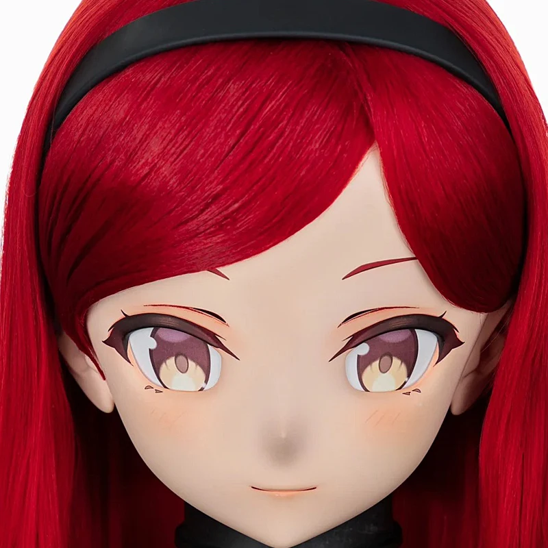 

(MEO089) Customize Handmade Full Head Lockable Crossdress Male to Female Japanese Cartoon Anime Game Character Kigurumi Mask