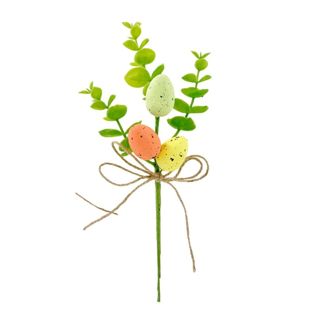 

Handcrafted Flower Arrangements Artificial Flowers Artificial Flowers Easter Egg Decor Realistic Egg Design Detailed Textures