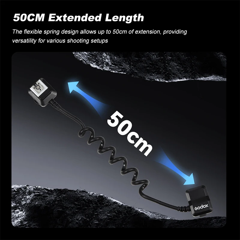 Godox GAC-IC13 /IC4 소니 MI 핫슈 마이크용 오디오 어댑터 연장 케이블 ECM XLR-k3m 어댑터 디지털 아날로그용