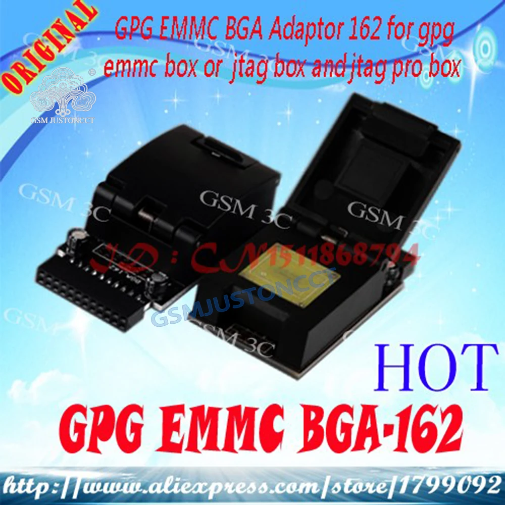 

100% оригинальный адаптер GPG EMMC BGA 162 для GPG EMMC BOX