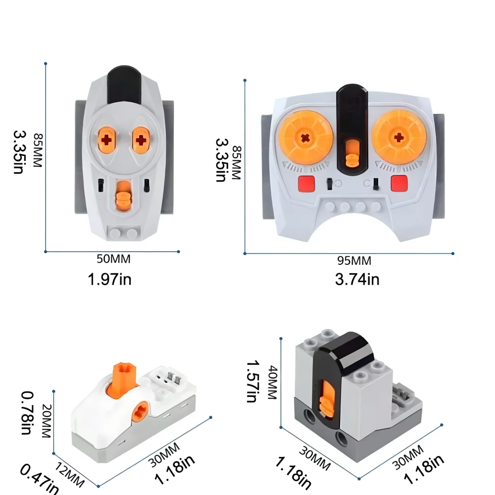 Interruptor de caja de batería de control remoto para vehículo eléctrico con función de potencia de luz LED componentes de tecnología MOC motor de función de potencia