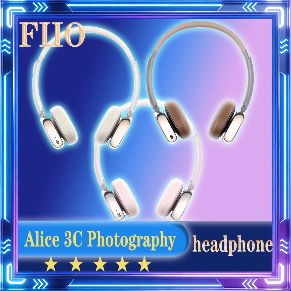 

Беспроводная Hi-Fi гарнитура Fiio Snowsky Anytime: легкая, с высоким качеством звука, аксессуар для прослушивания музыки (Walkman)