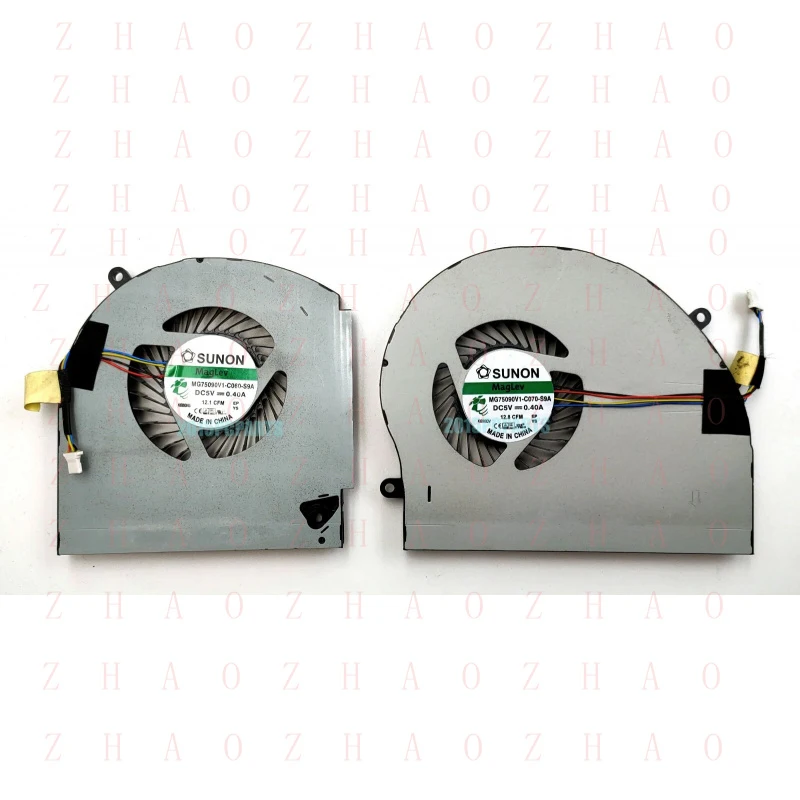 

L+ New Twins Fans for Dell Alienware 17 R4 17 R5 series CPU & GPU