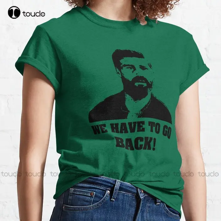 We Terug Te Gaan! -Verloren Jack Shephard T-shirt Custom Adulte Tiener Unisex Digital Printing Shirts Custom Gift Xs-5Xl Tshirt