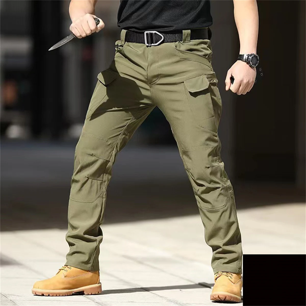 

Мужские эластичные тактические брюки больших размеров для кемпинга, пешего туризма, рыбалки, треккинга, скалолазания, уличные брюки, быстросохнущие спортивные брюки