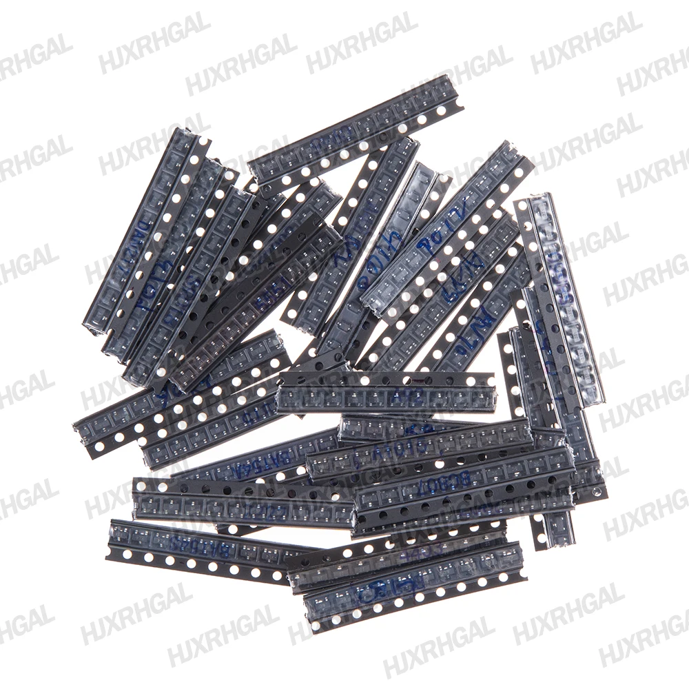 35values x 10PCS=350PCS SMD SMT hjxrhgal Transistor and Diode Assortment Kit image 5