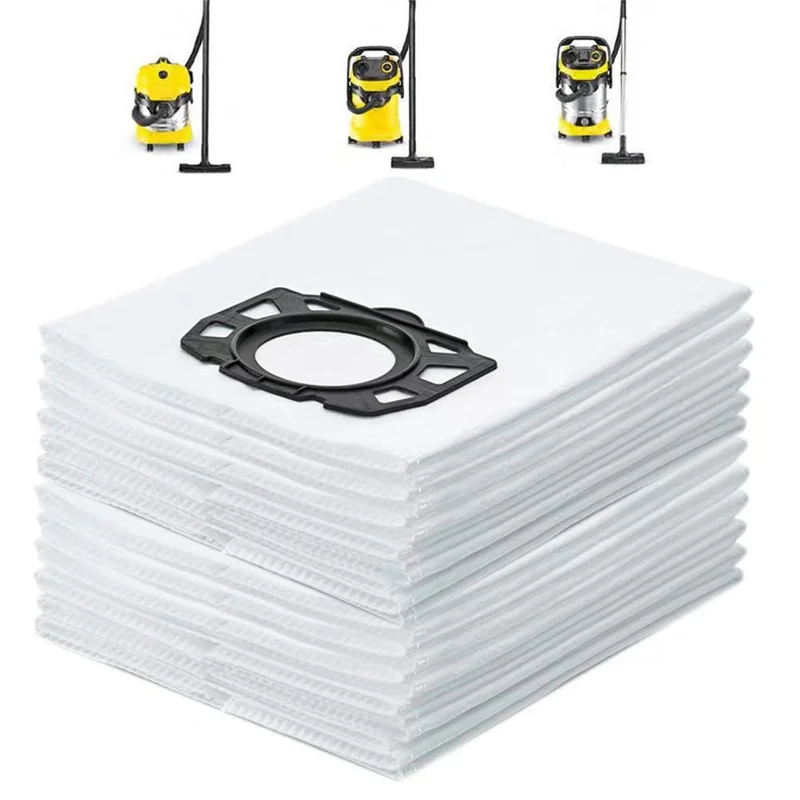 

B50C 18PCS Vacuum Cleaner Dust Bag Accessory For Karcher WD4 WD5 WD6 MV4 MV5 MV6 Vacuum Cleaner Accessories Replacement Parts