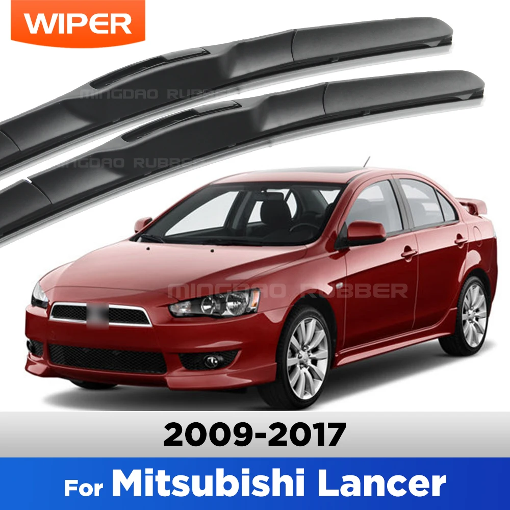 

CREATROAD Wiper Blades For Mitsubishi Lancer 2009-2017 2011 2012 2013 2014 2015 2016 Windshield Windscreen Window Brush 24"16"
