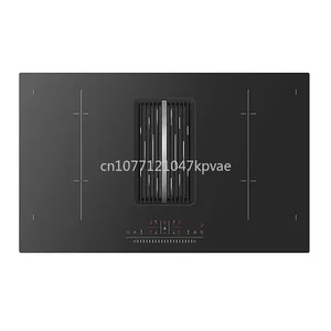 DownDraft -Range -Kapuze mit Induktionsherd, integrierter, geschmitterter Glasfluss 10 Hauptverkäufe Induktion Fogao Empge - №9