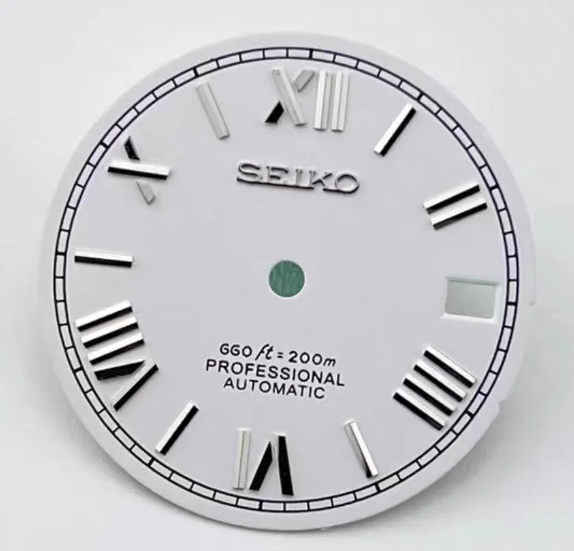 

Циферблат NH35, 28,5 мм, циферблат NH36, логотип с одной датой, без светящегося римского бревна, механические часы для Seiko mod
