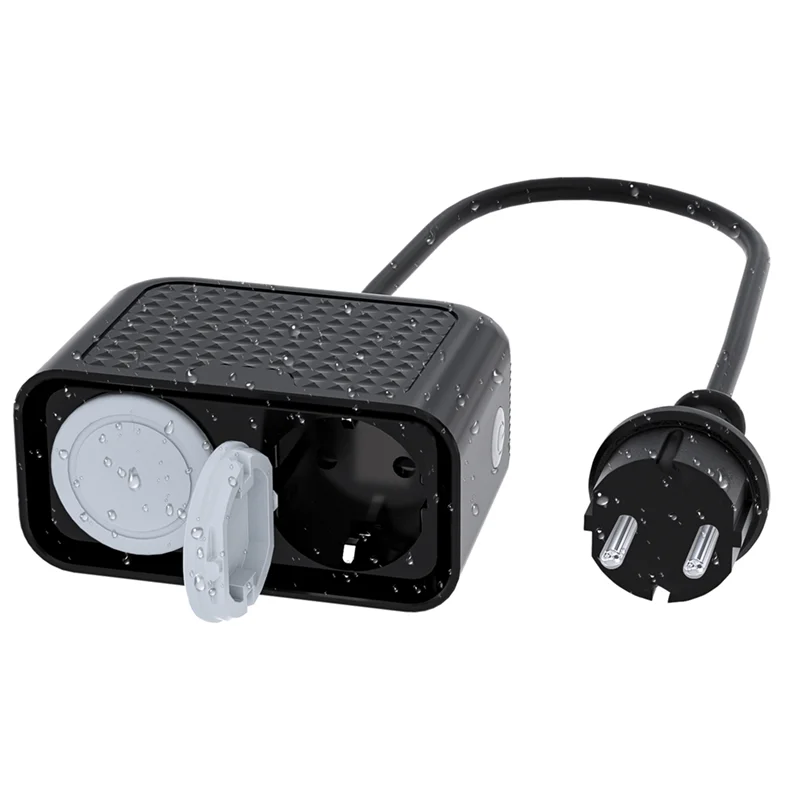 A23F-EU WIFI Smart Outdoor Power Socket Waterproof IP44 For  Homekit Socket Remote Control Timing For Alexa EU PLUG