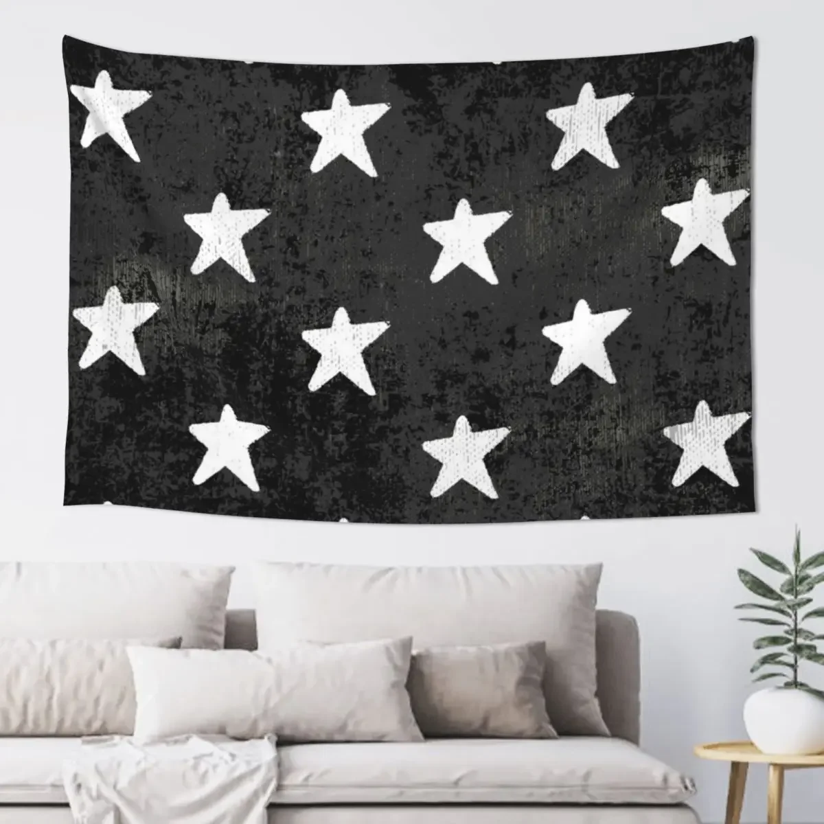 

White Star Tapestry Anime Decor Wall Decoration Wall Decoration Items House Decor Tapestry