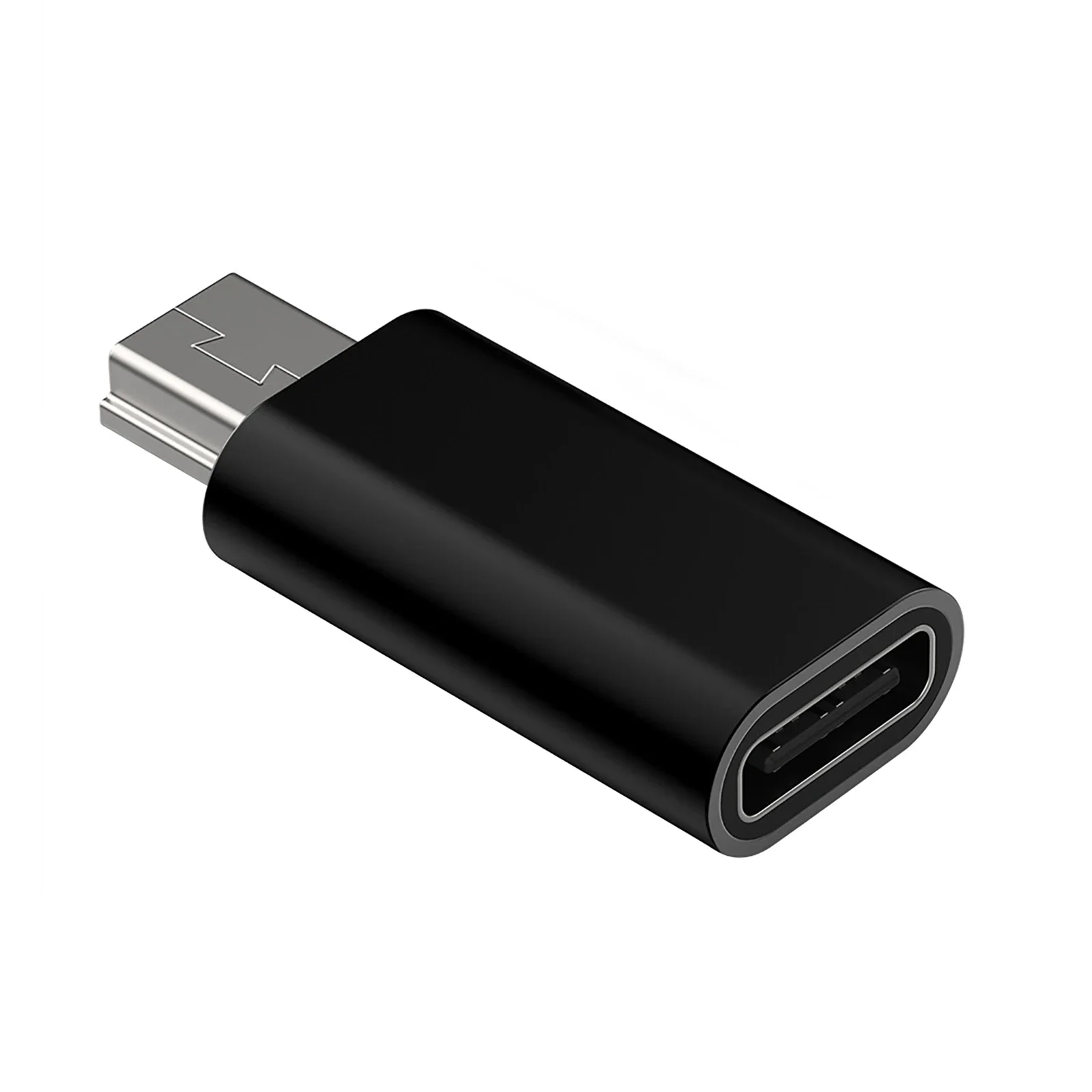 1~10PCS Mini 5 Pin USB Adapter B Male to USB Type C Female Data Data Transfer Connector for MP3 Digital Camera GPS