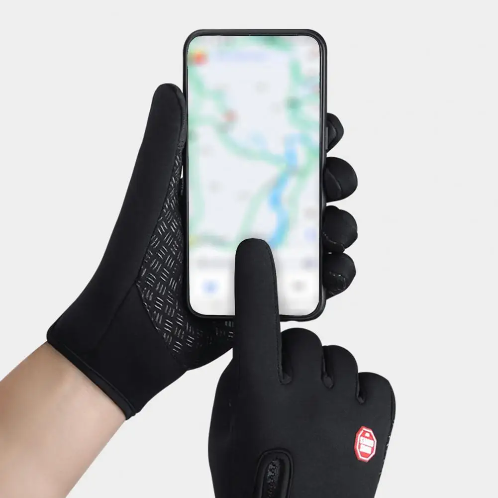 Xiaomi Mijia Guanti caldi antivento Fodera idrorepellente Guanti sportivi da guida resistenti all\'usura antiscivolo invernali