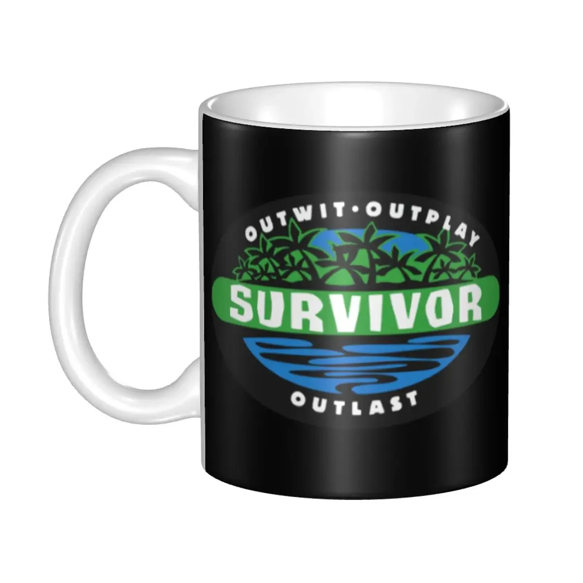 Custom Adventure Game TV Show Survivor Coffee Mugs DIY Ceramic Milk Tea Cup