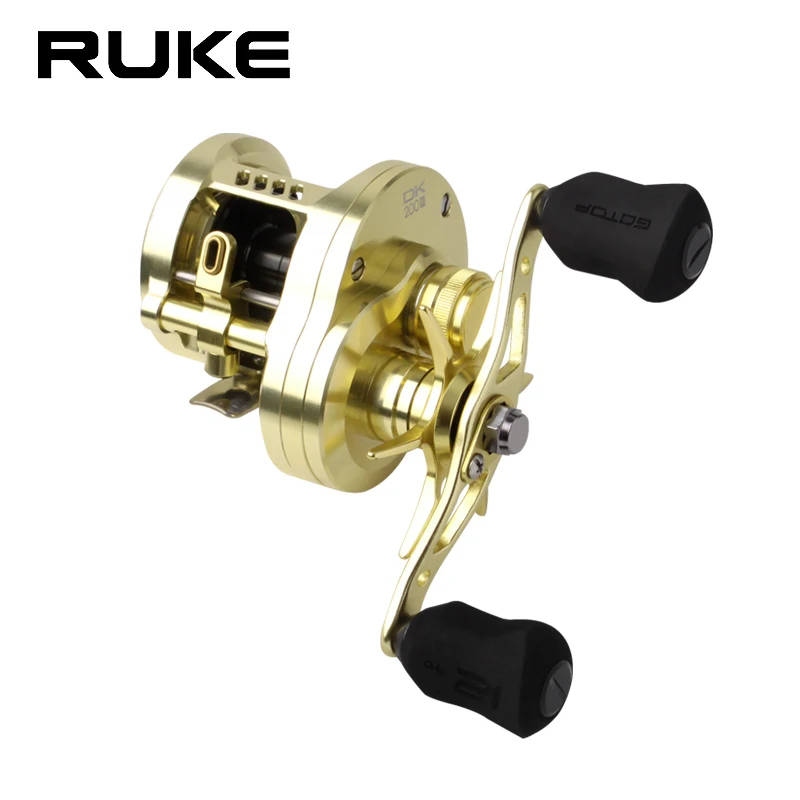 

Металлическая рыболовная катушка RUKE, литые барабаны, колесо DK200, сопротивление 15 кг, литая катушка 10 + 1BB, вес 249 г, ручка из алюминиевого сплава с резиновыми ручками