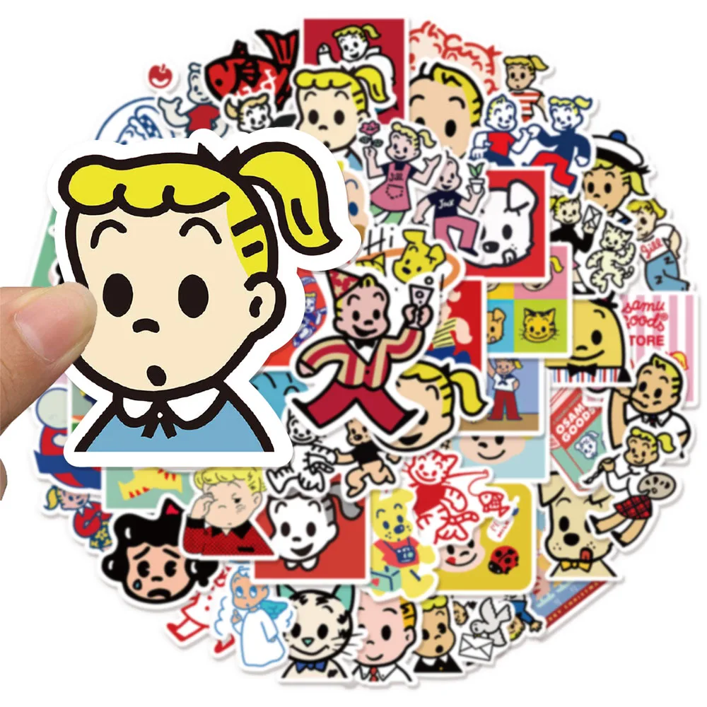 AliExpress NONE 60PCS Japanese Anime Kawaii Graffiti Stickers Cute Aesthetic Stickers Luggage Car Notebook Bicycle Diary Waterproof Stickers