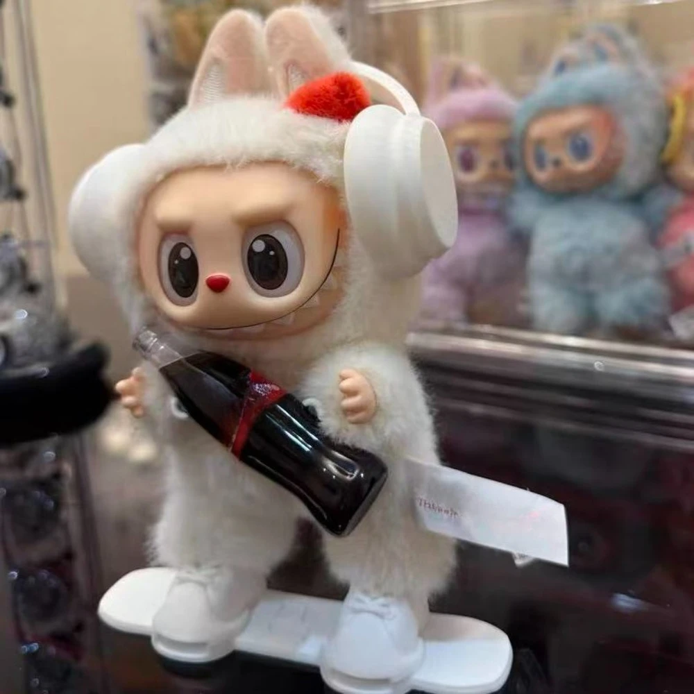 Zestaw narciarski dla Labubu 3.0, fajny strój narciarski dla lalek 15/17 cm, zimowe akcesoria do narciarstwa i snowboardu, rekwizyty do ekspozycji.