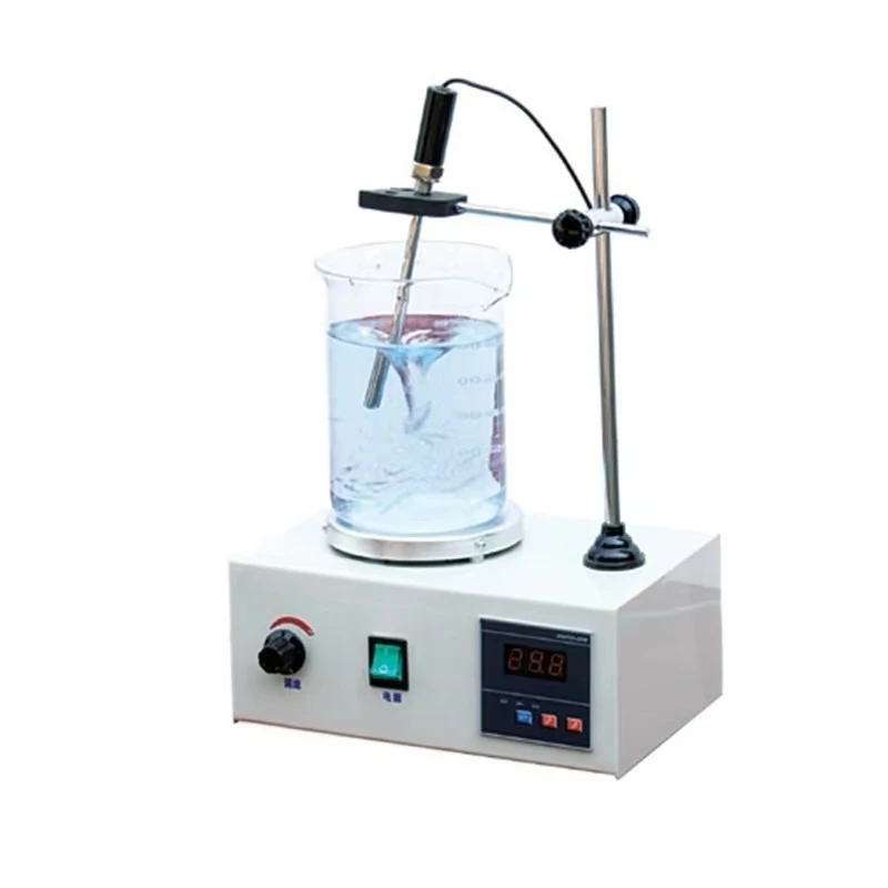 HJ-3 digital display constant temperature magnetic stirrer, stepless speed regulation 2000 rpm
