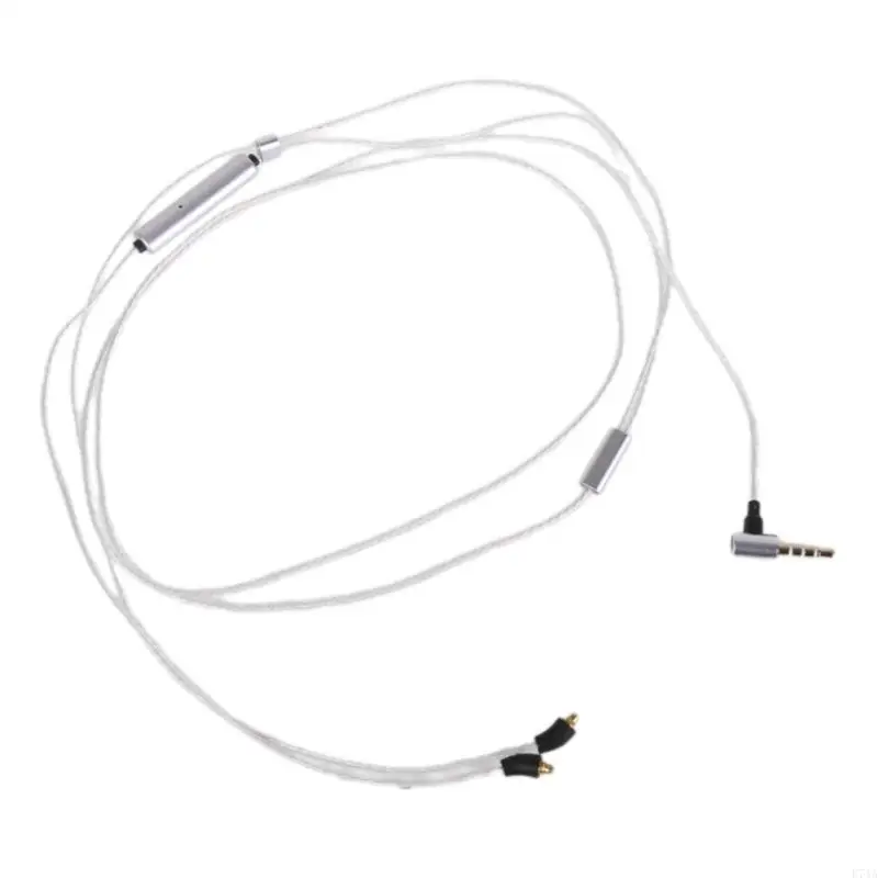 4.2ft L Bending aux cord stereoed เสียงหูฟังสำหรับการเปลี่ยน e74a