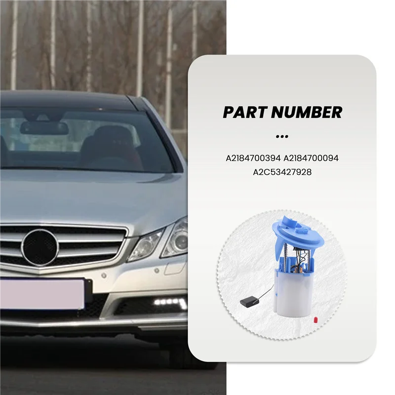 Prominent Fuel Pump Module Assembly For Mercedes-Benz W212 E350 Base 4Matic 2012-2016 FLEX A2184700394 A2184700094