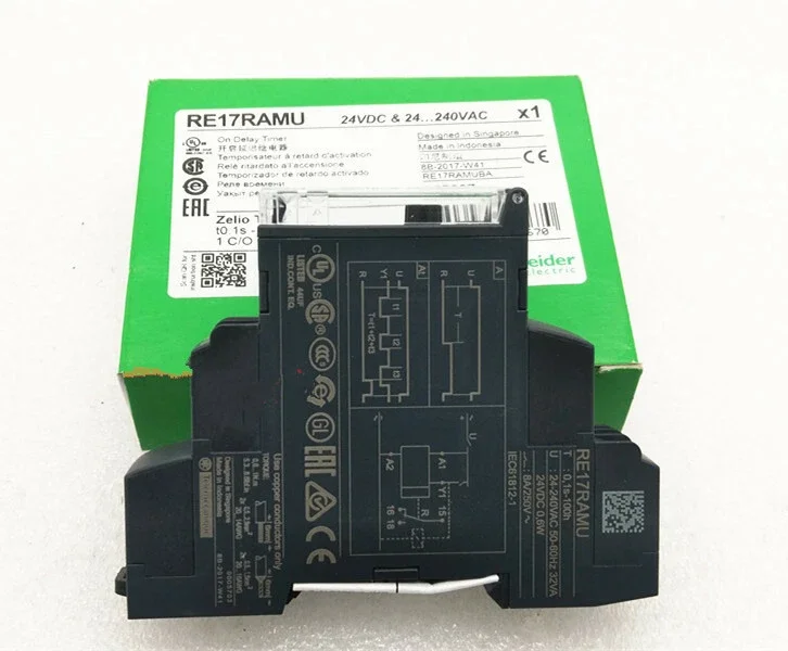 

RE11RAMU is replaced by : RE17RAMU Modular timing relay, 8 A, 1 CO, 1 s..100 h, on delay, 24...240 V AC