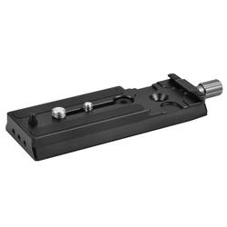 Manfrotto-Type Quick Release Plate with Arca-Type Clamp To Horizontal Arca-type Plates or L-plates Camera Mount Sliding Plate