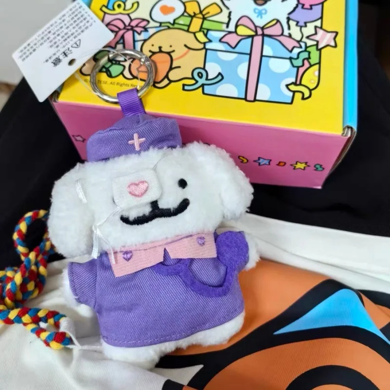 Line Puppy Halloween-serie Kawaii pluizig beeldje pop rugzak charme sleutelhanger schattige pop kerstdag verjaardag verrassingsgeschenken