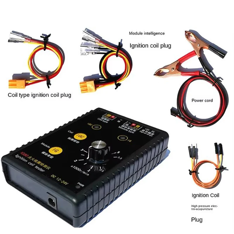 IG80 Automobile Ignition Coil Tester Detector DC12-24V