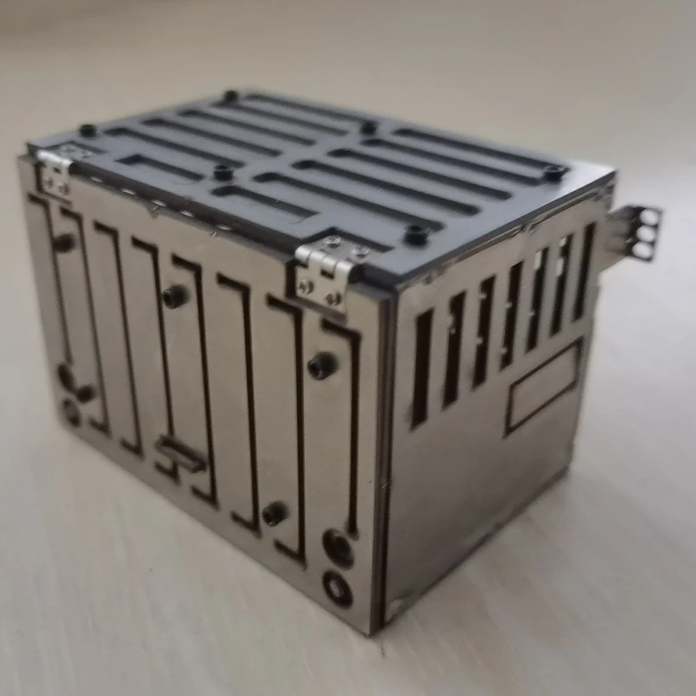 

Ящик для инструментов из нержавеющей стали, ящик для оборудования для радиоуправляемого грузовика Tamiya 1/14 SCANIA 770S VOLVO 750 Mercedes-Benz ACTROS 3363 MAN, автозапчасти