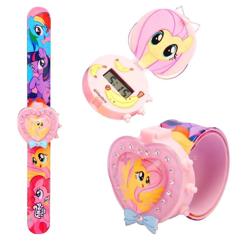 My Little Pony Twilight Sparkle Rainbow Dash animatie perifere creatieve kinderprojectie lichtgevend speelgoedhorloge vakantiecadeau