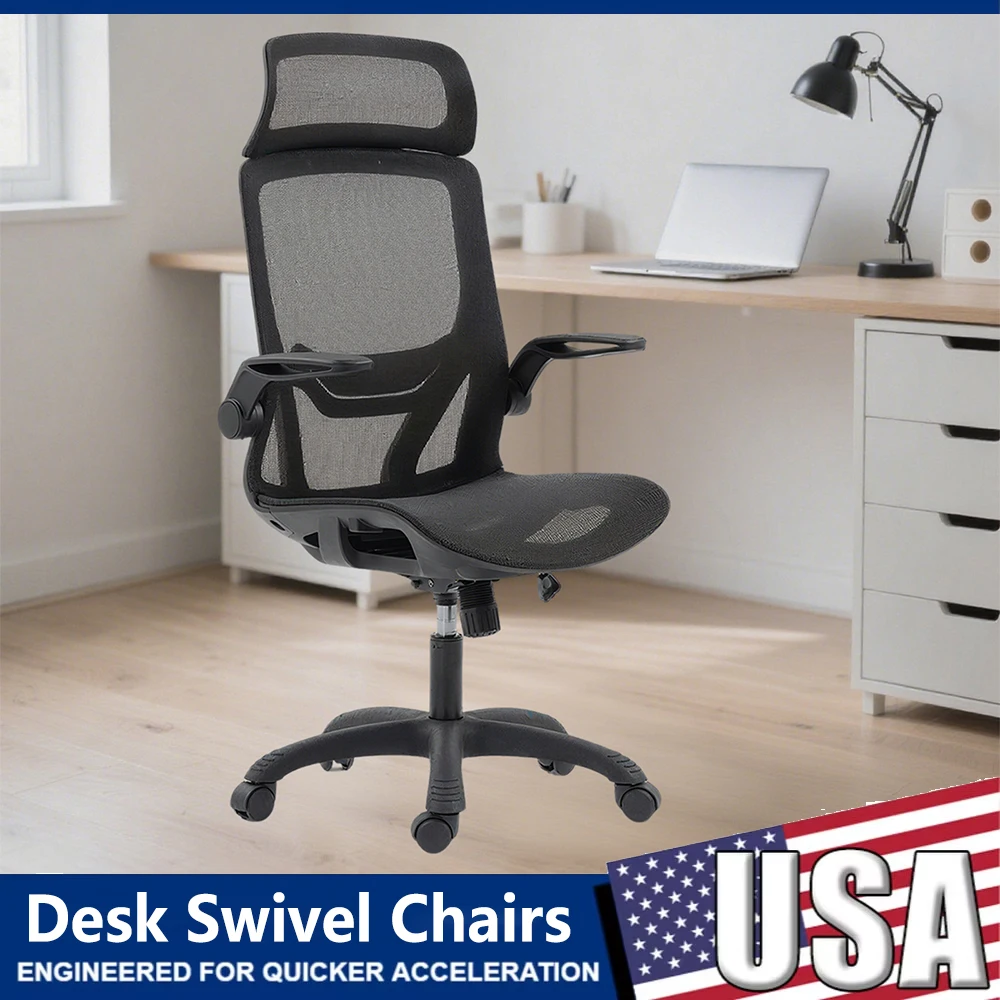 Adjustable Computer Chair Desk Swivel Chairs Recliner Chair Home Furniture Ergonomic High Back Mesh Chair For Office Living Room