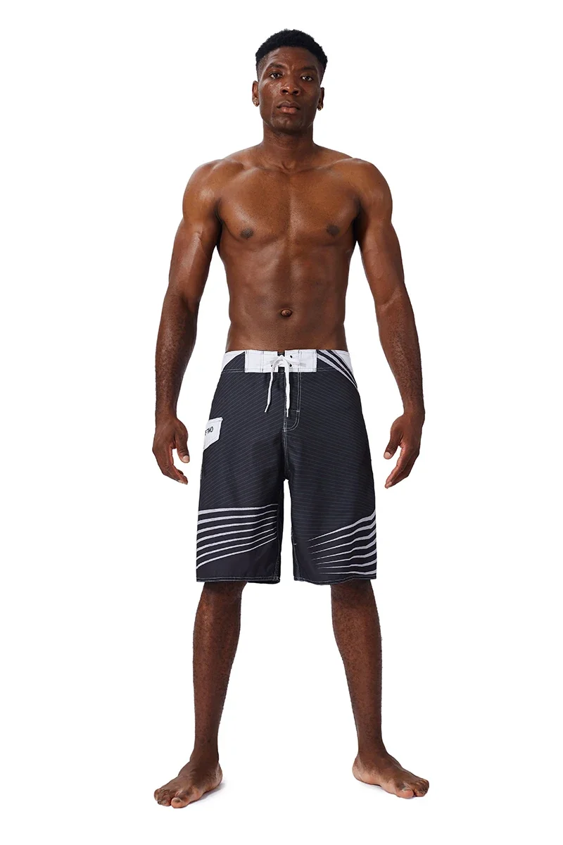 Strandhosen, schnelltrocknende Surf-Hosen für Herren, lässige Sommer-Reise- und Hot-Spring-Shorts für Herren, kurze Shorts, Badehosen. – Detail 5