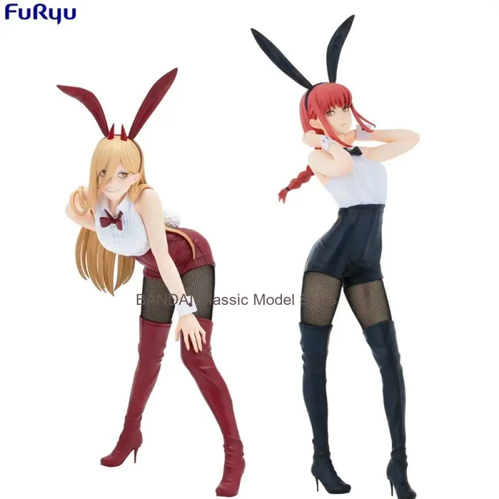 

Chain Saw Man Action Figures - Makima & Power Bunny - Anime Model Collectible Dolls for Girls Gift Toy Figure by Furyu